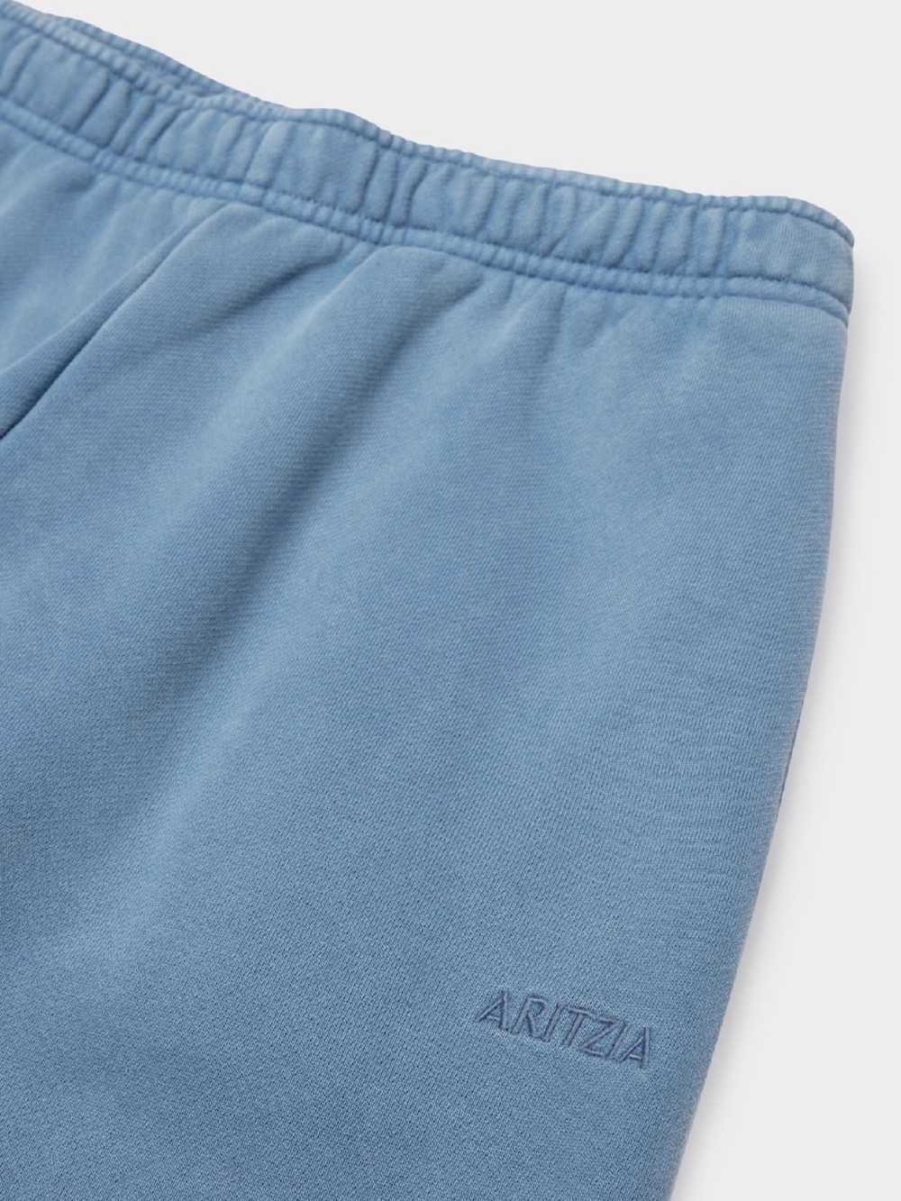 Aritzia Mega Sweatpant Cozy Sweatfleece XL Indigo Blue Oversized Joggers - Picture 7 of 16